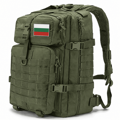 Тактическа раница 45L, велкро с български флаг 900D
