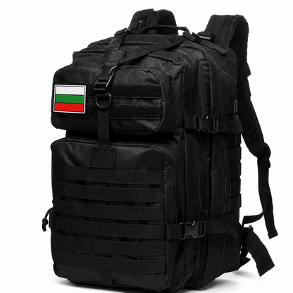 Тактическа раница 45L, велкро с български флаг 900D